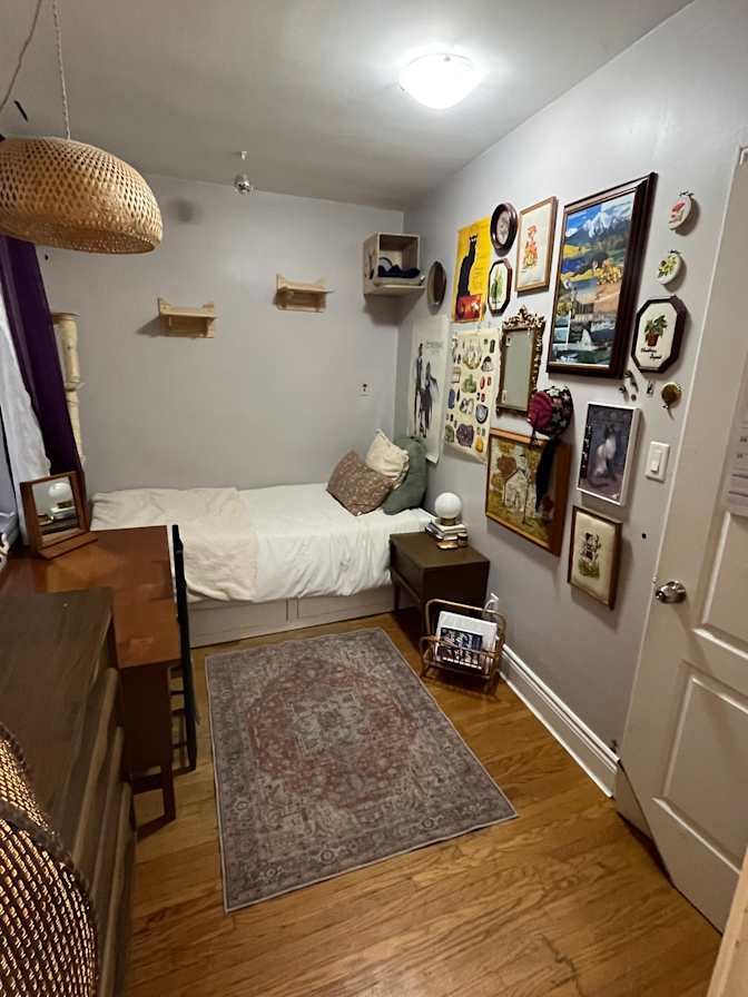Saffron du Preez's room