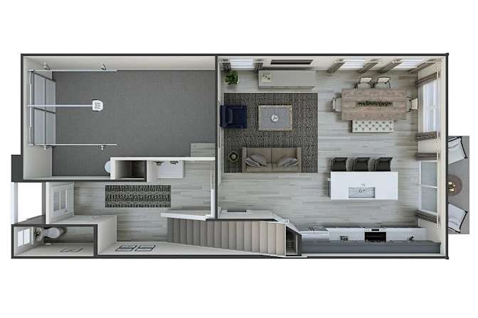 Alcove Rooms's room