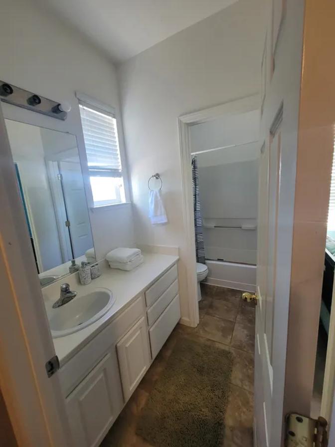 Spacious master bedroom's room