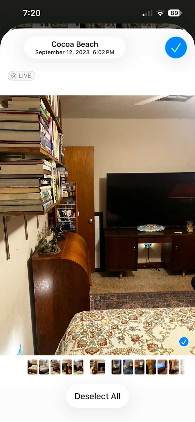 Donald Sakson's room