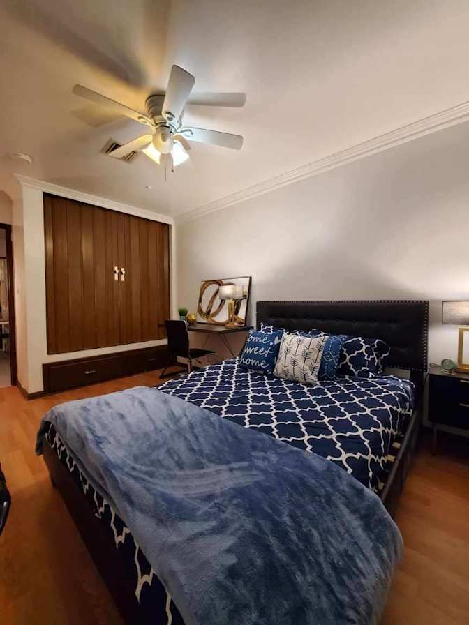M's room