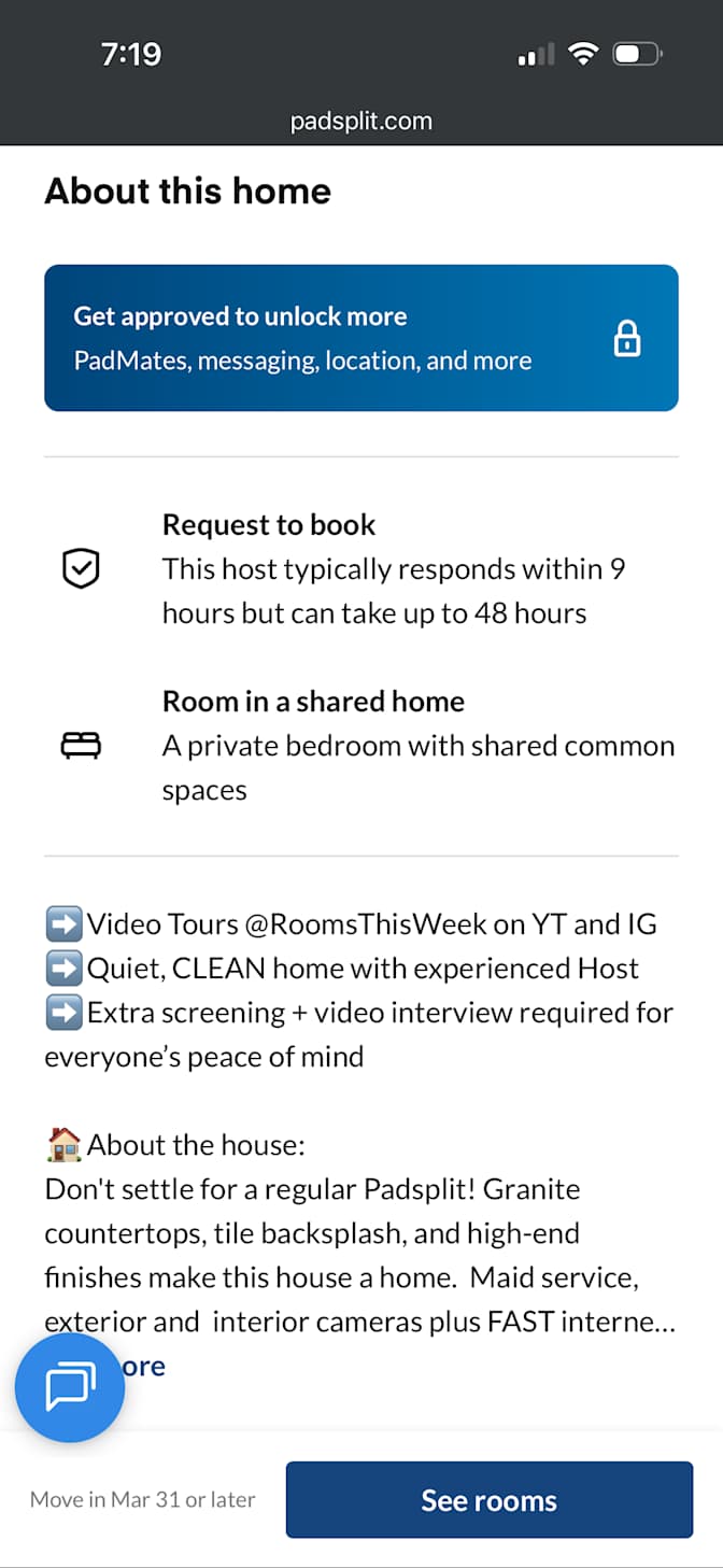 Derrick's room