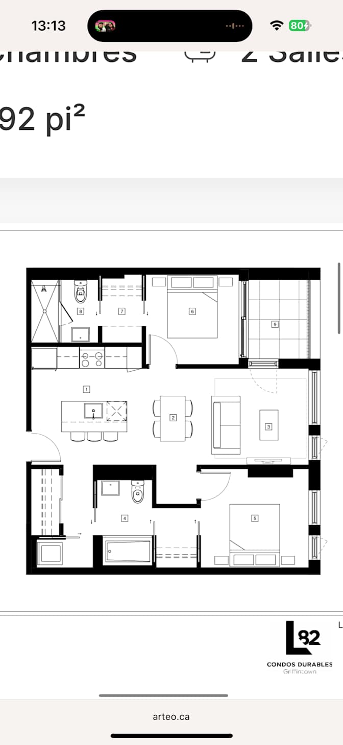 Javiera Navarro's room