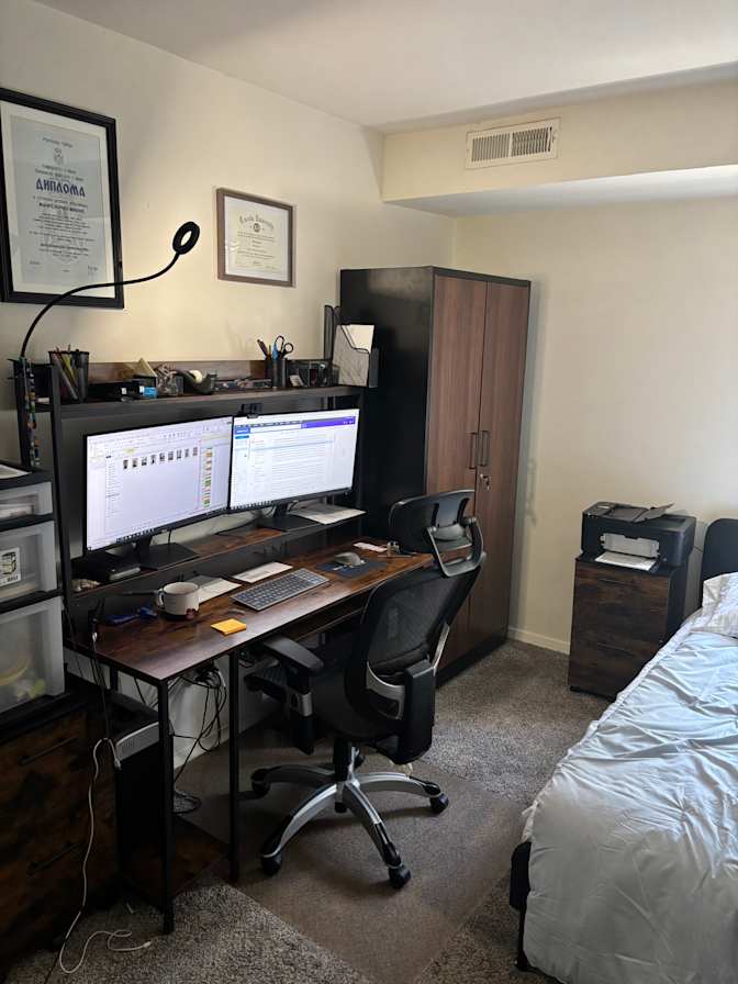 Milos's room