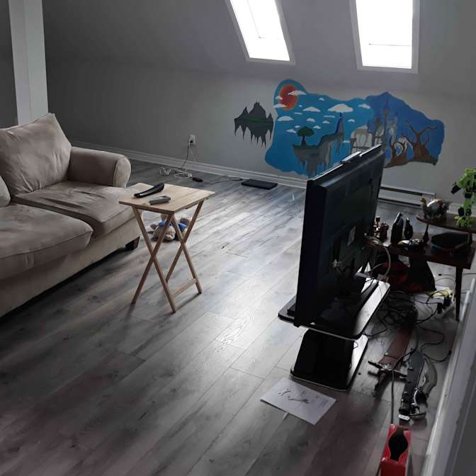 Kaleb Childerhose's room