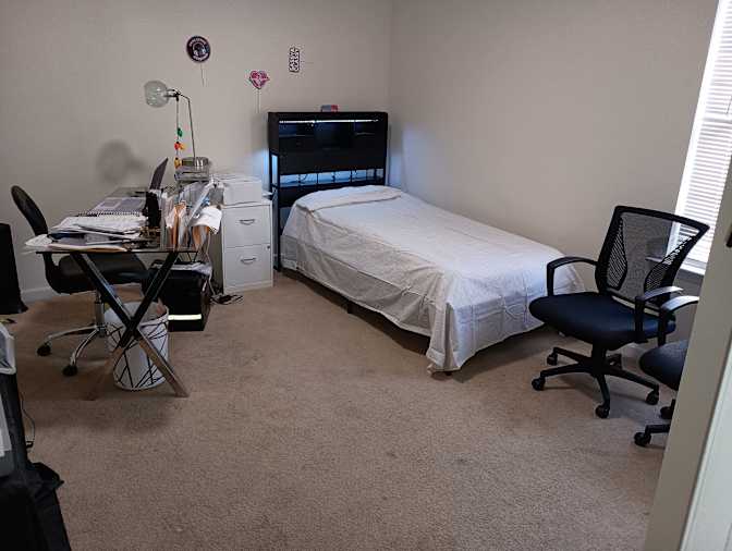 Norman Harris's room