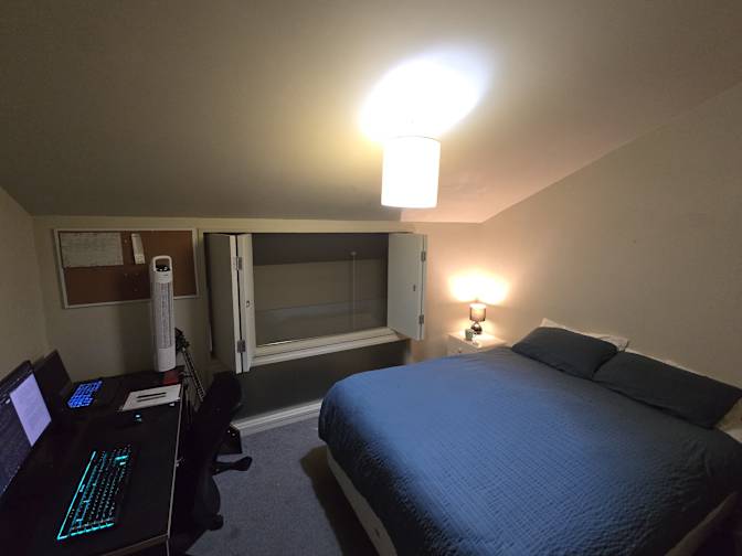 Hamish Warner's room