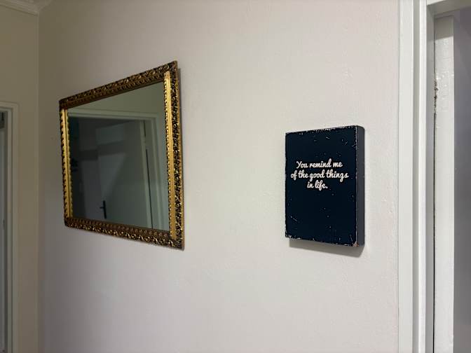 Nyakallo and Shazia's room