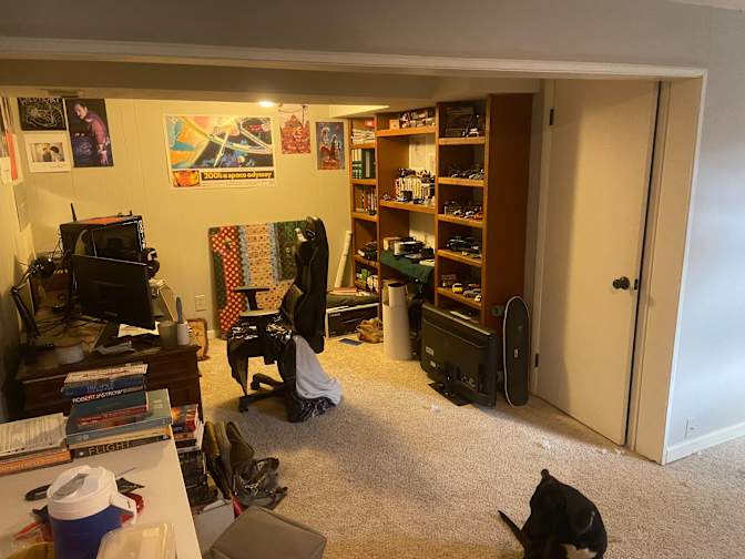 Enoch Adams's room
