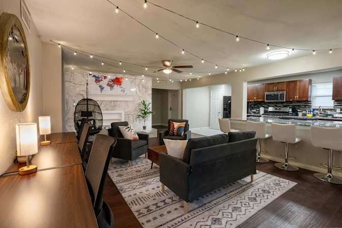 LevelUp Living's room