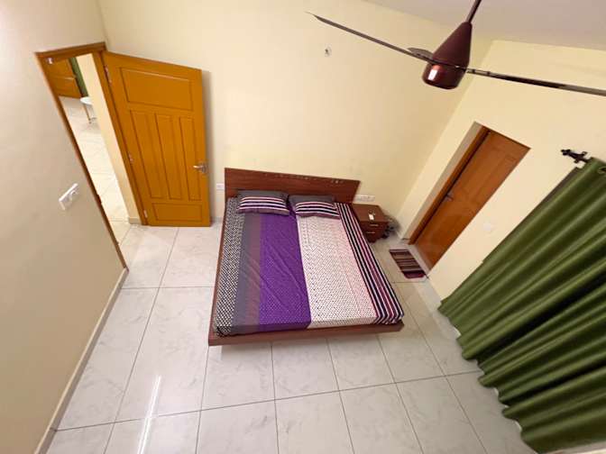 Uma Purushotham's room