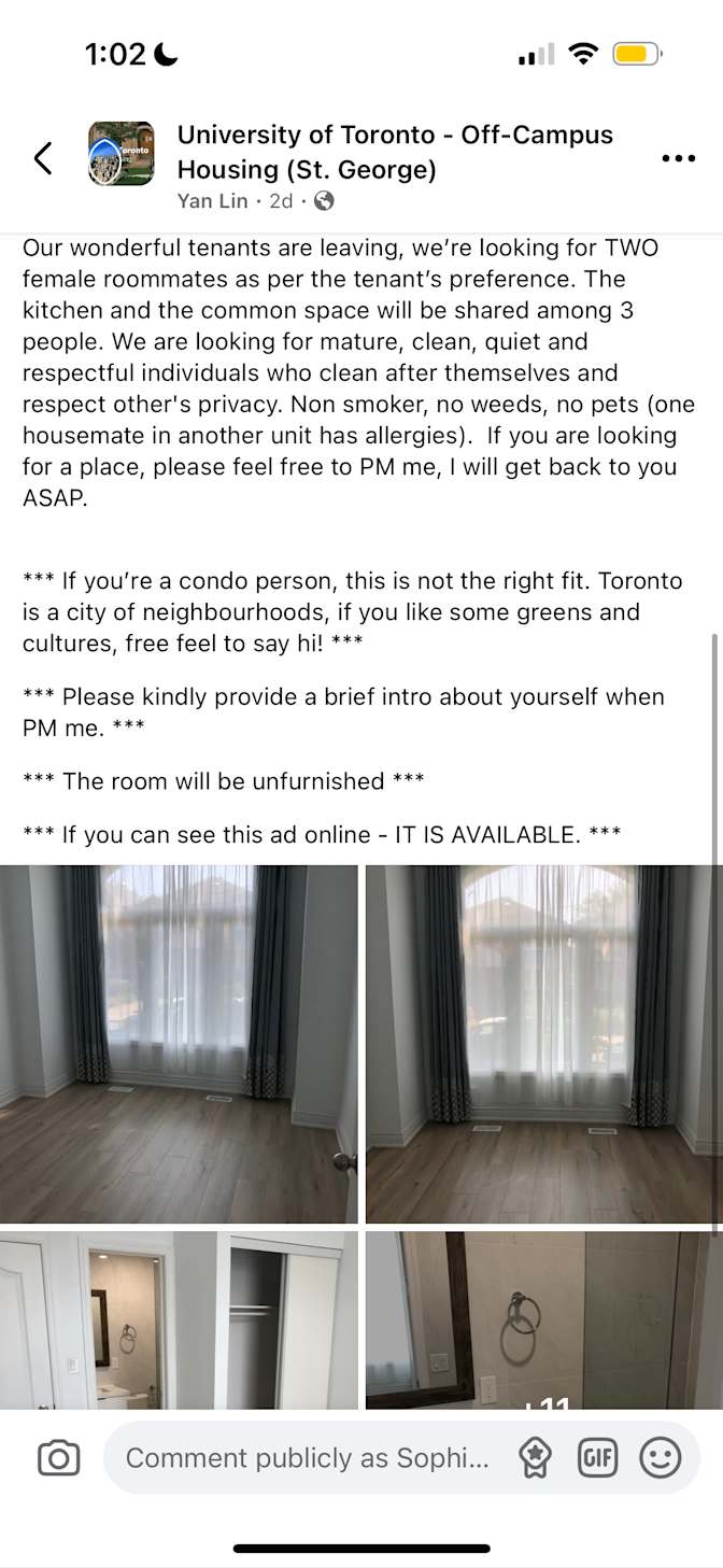 Sophie's room