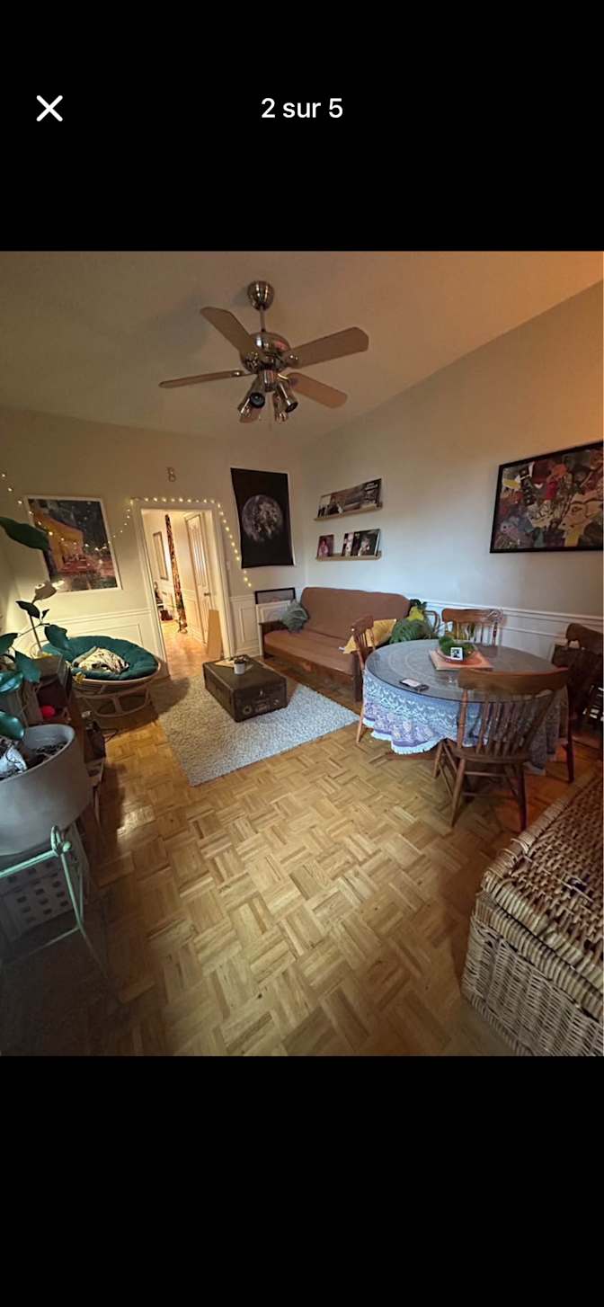 Marie-Jeanne Paquet's room