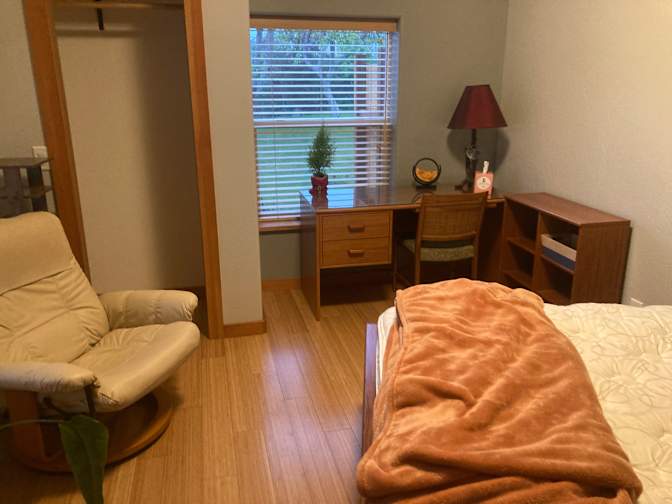 M's room