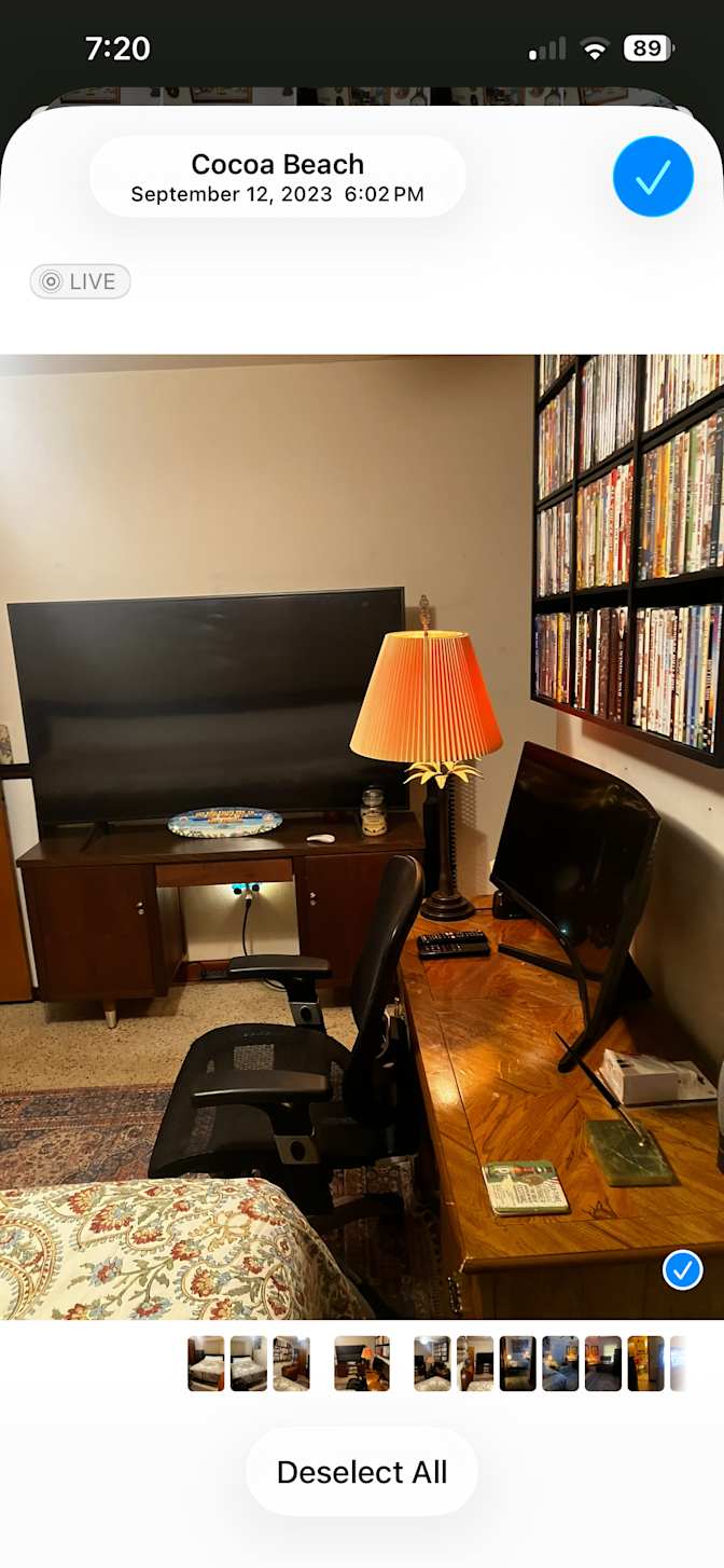 Donald Sakson's room