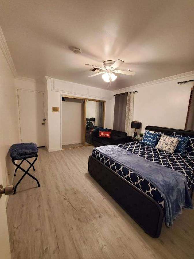 M's room