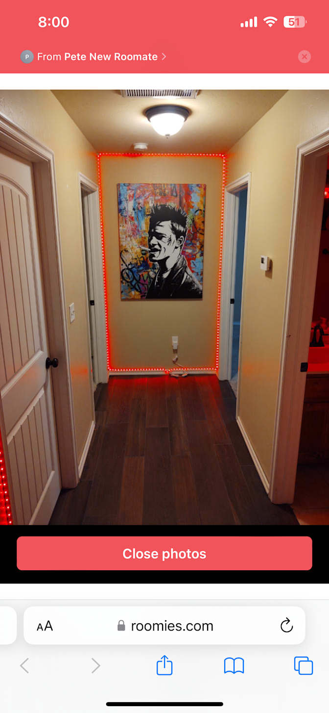Baker's room