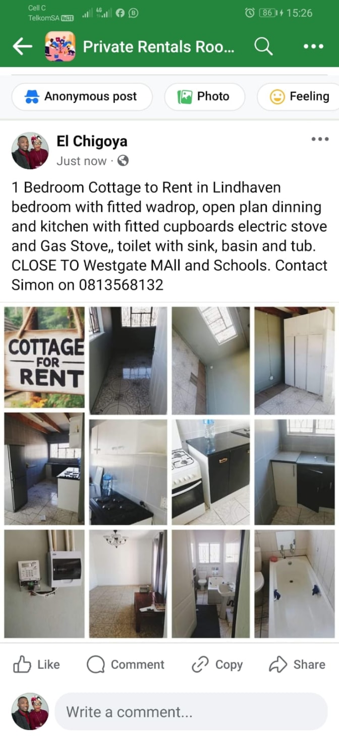 Zoleka's room