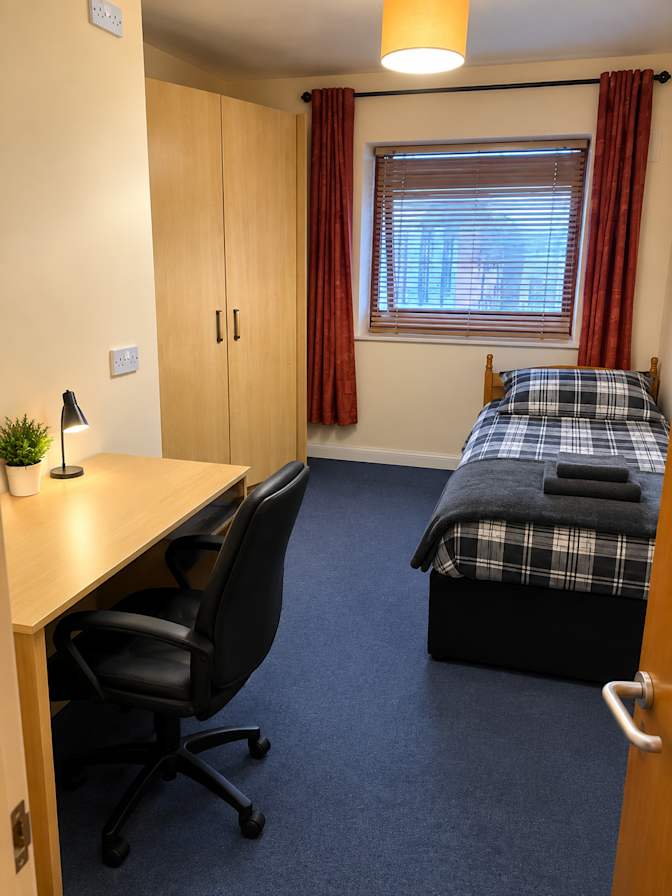 Nelson Edoka's room