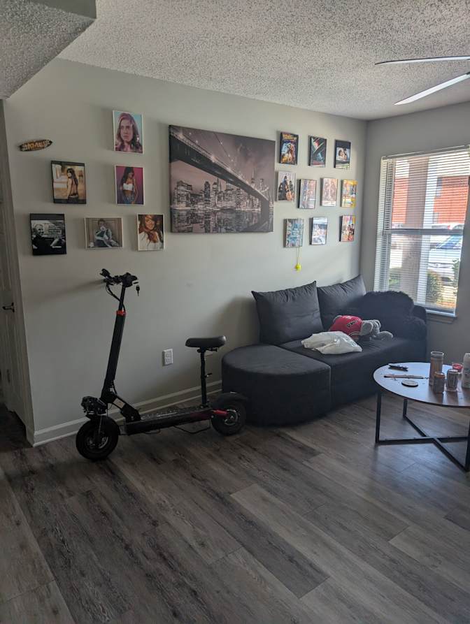 AJ's room