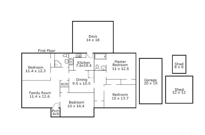 Alcove Rooms's room