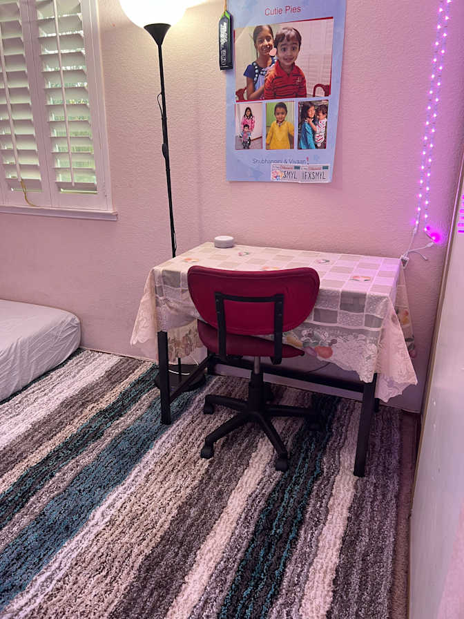 Payal's room