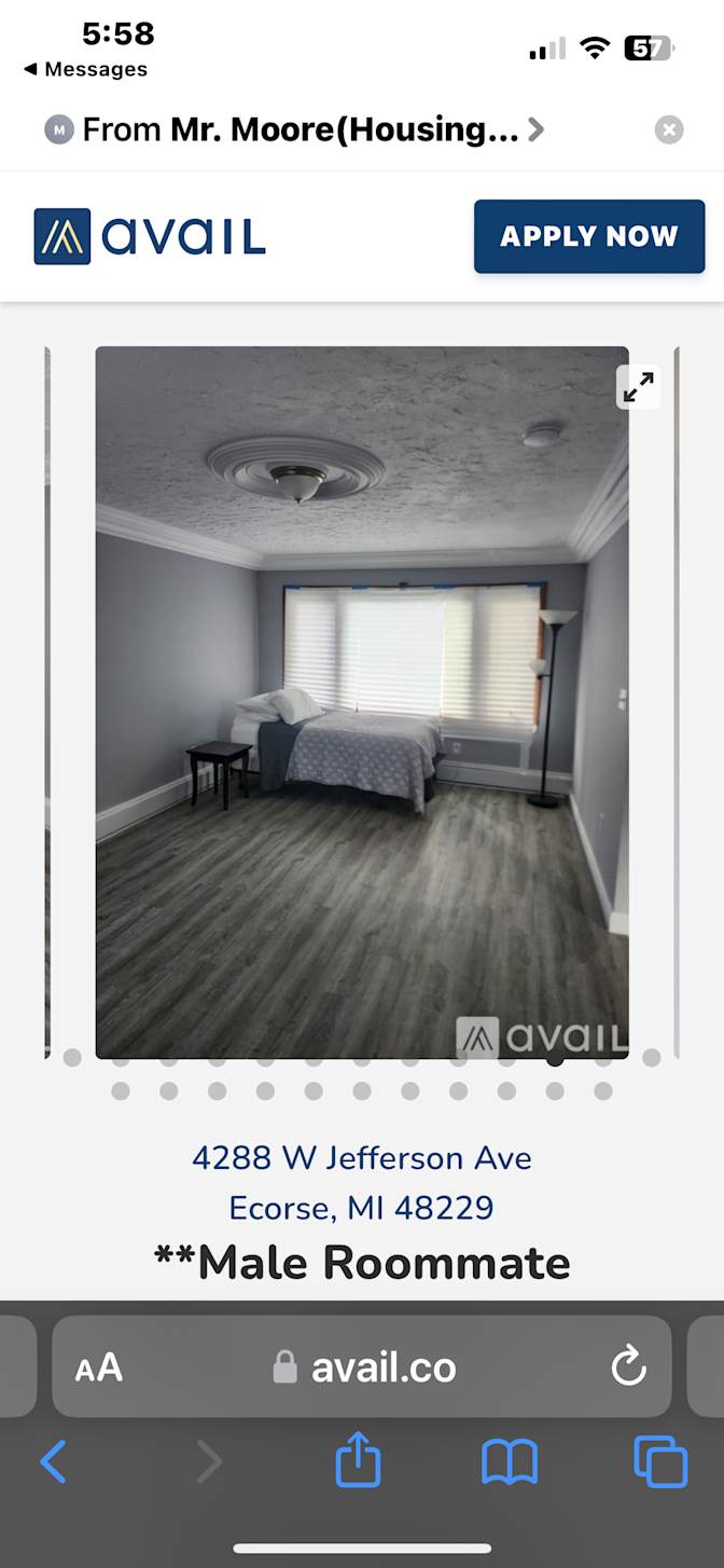 Morgan Cares's room