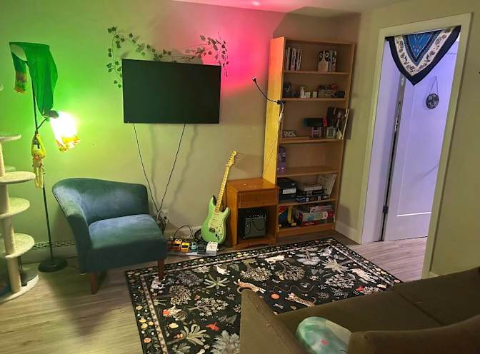 Zella Pearse's room