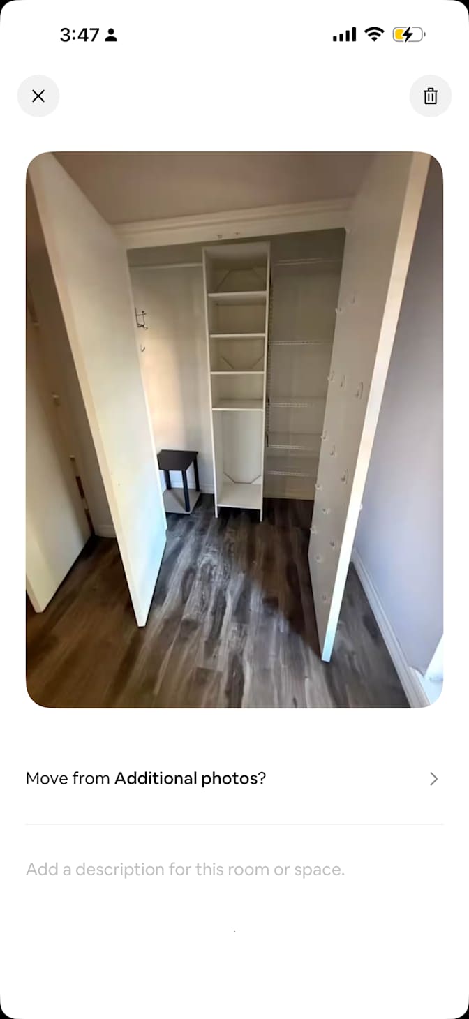 Justin Garcia's room