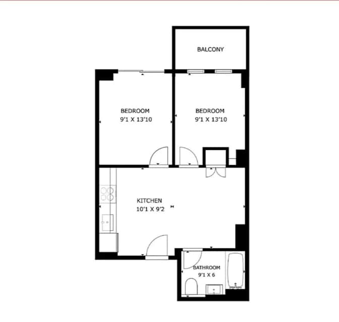 Gabrielle Law's room