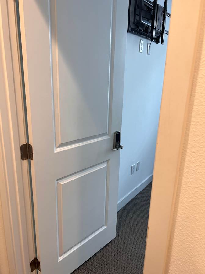 Townhome suite's room