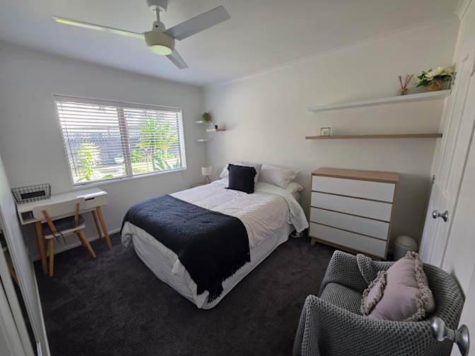 Mr and Mrs R's room