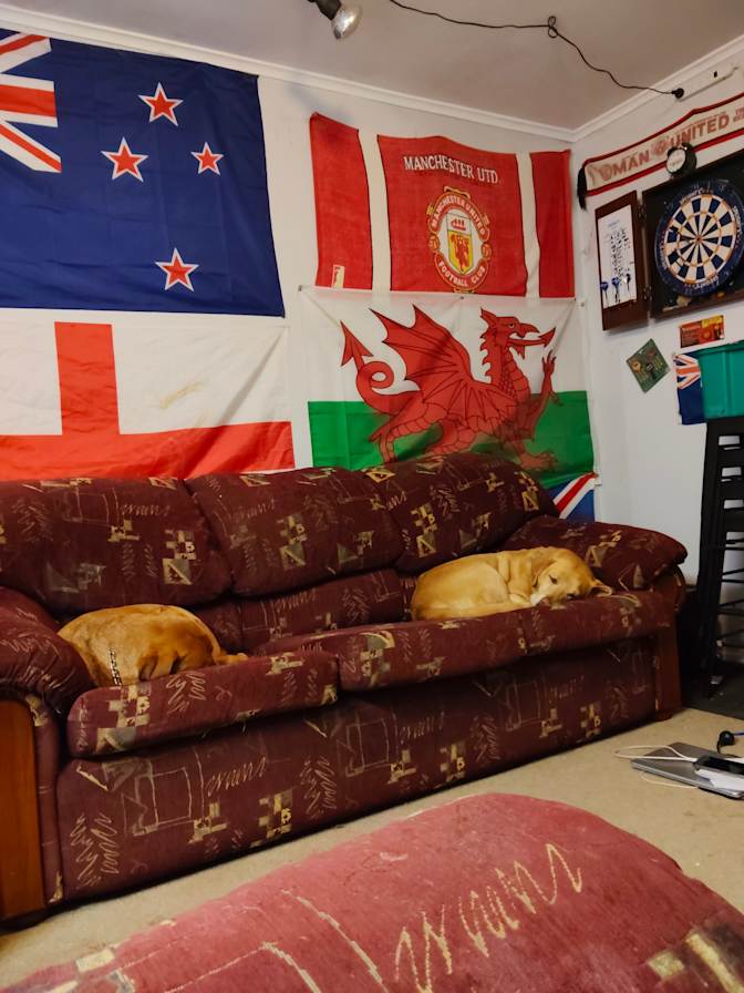Michael Brettell's room