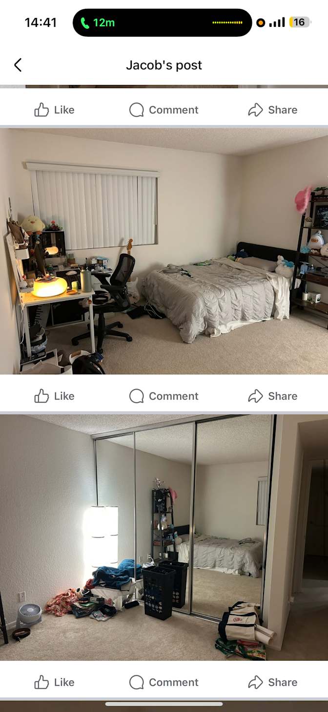 Caden Kim's room