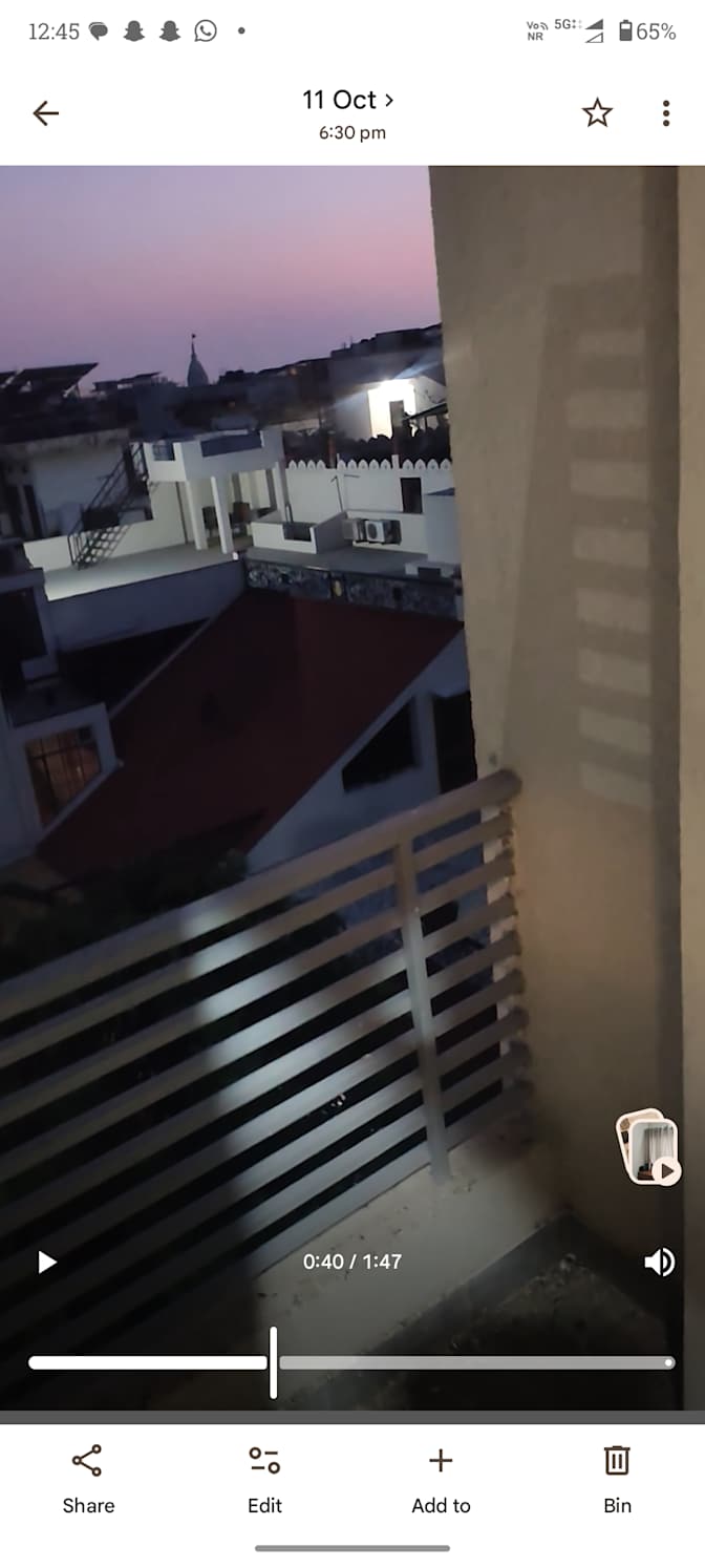 Adarsh Porwal's room