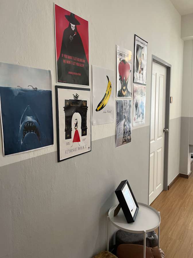 Aaron Woo Soon Yee's room