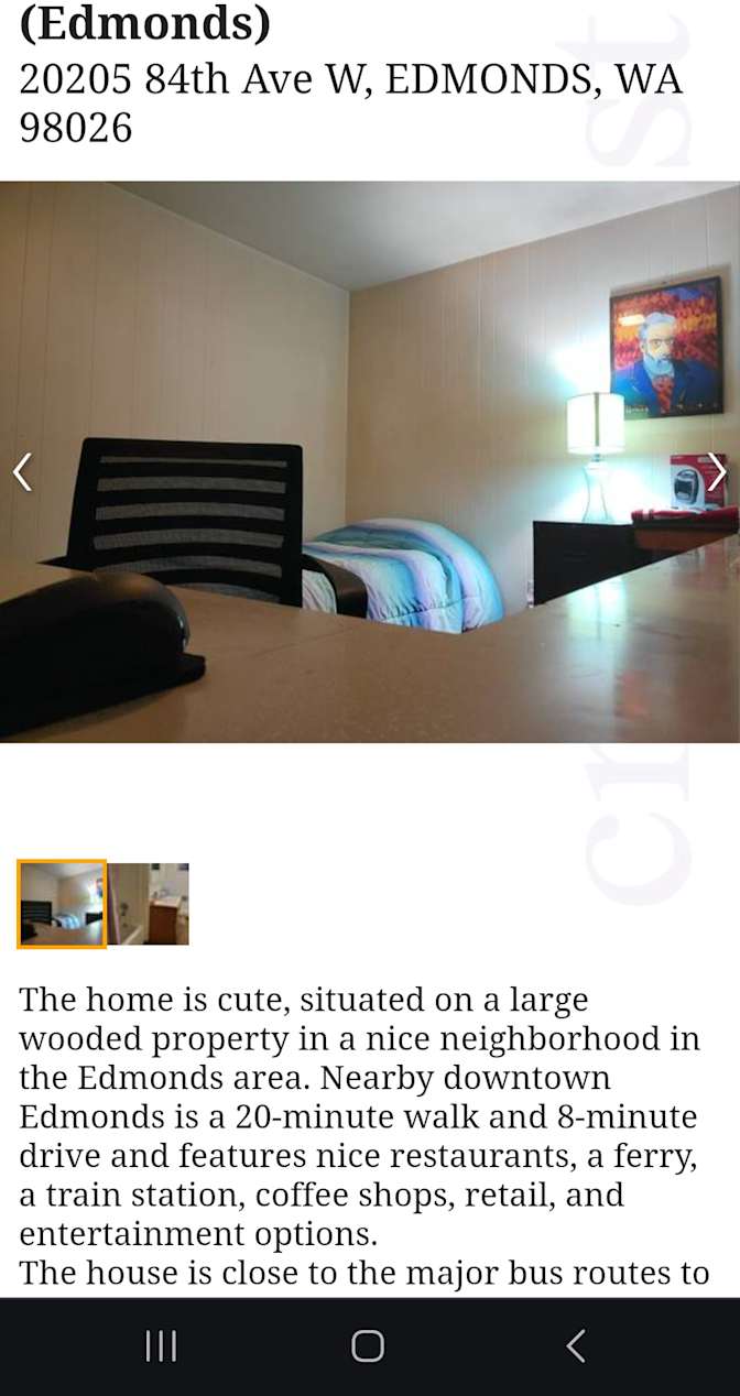 Lorena Harrity's room