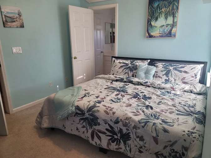Spacious master bedroom's room