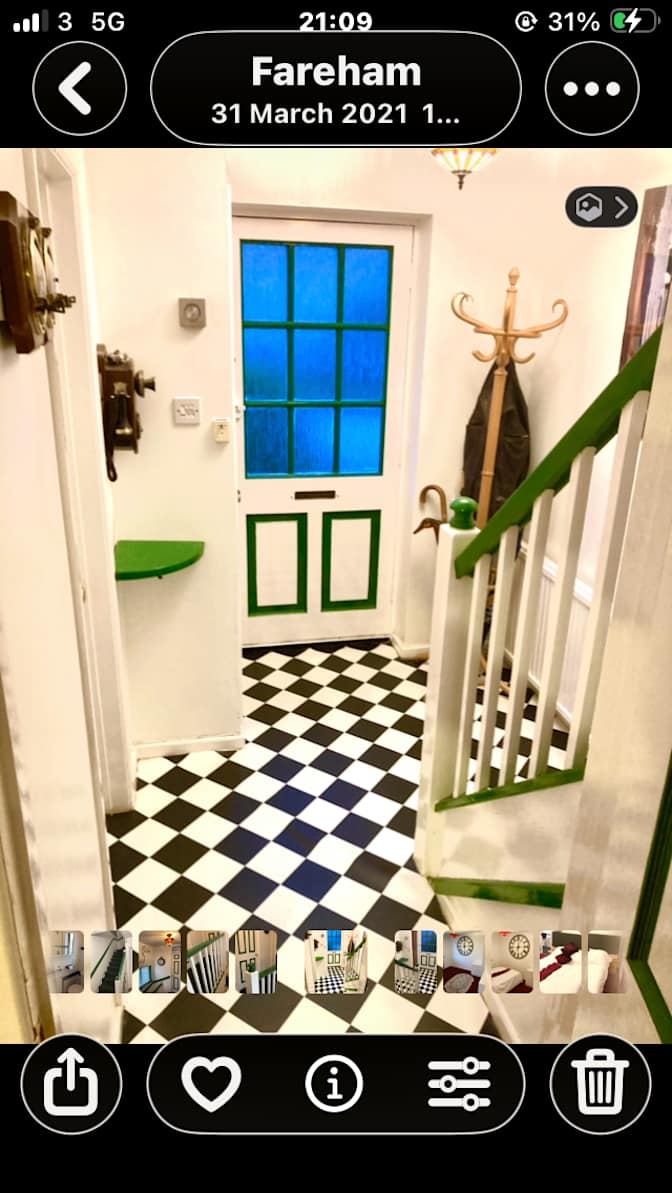 Rob Stawell's room