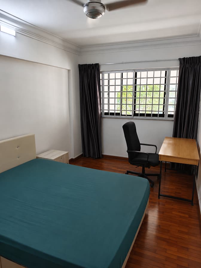 Caffery's room