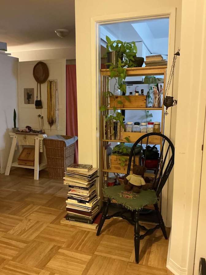 Evangelos's room