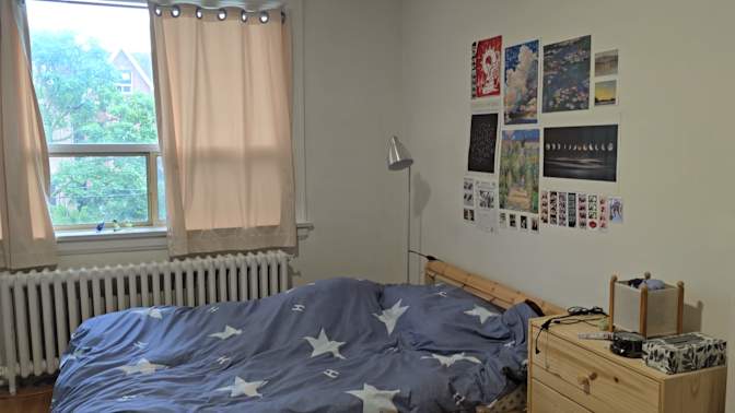 Alina Zholaman's room
