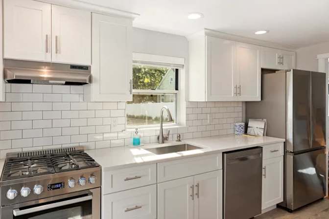 Newly renovated cottage's room