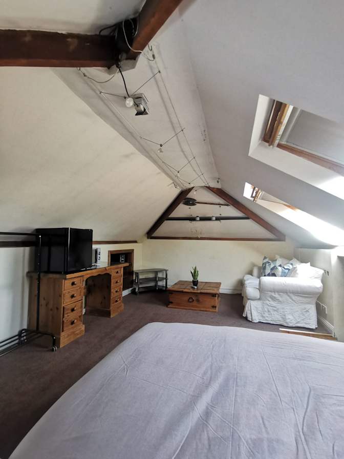 Adrian Mitchell's room