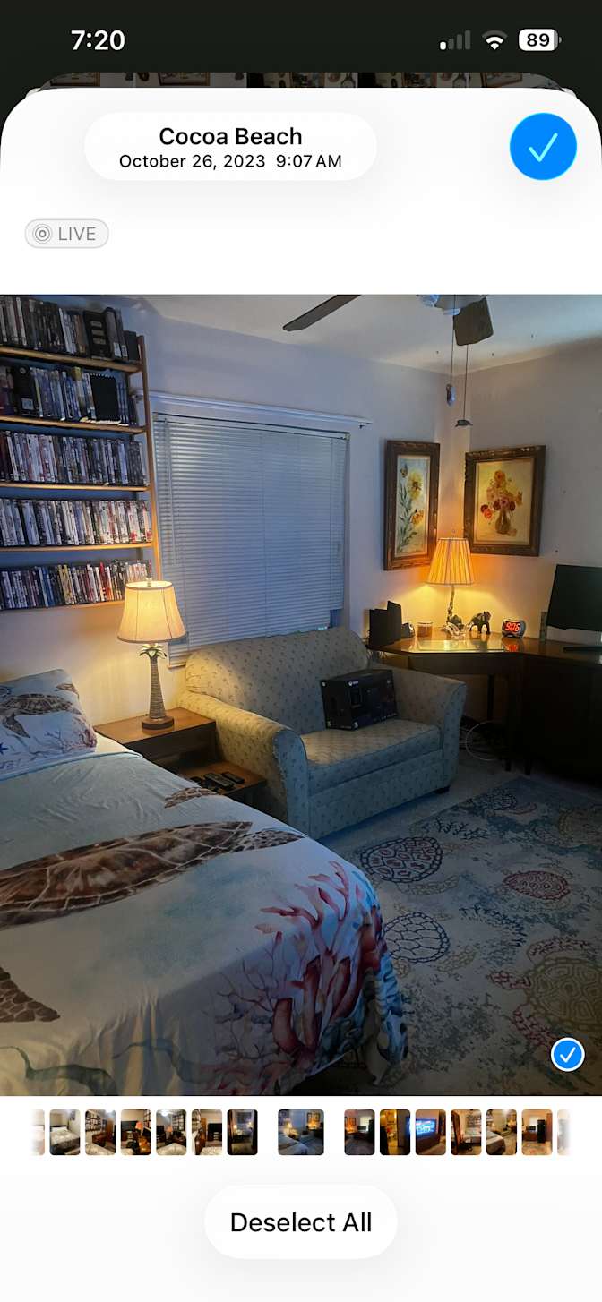 Donald Sakson's room