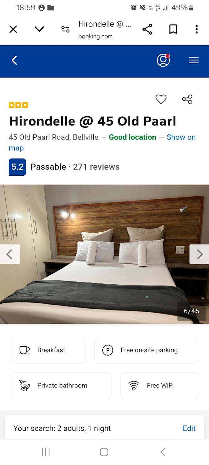 Zanele's room
