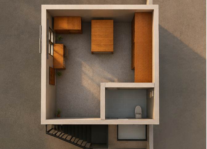 Satyadev's room