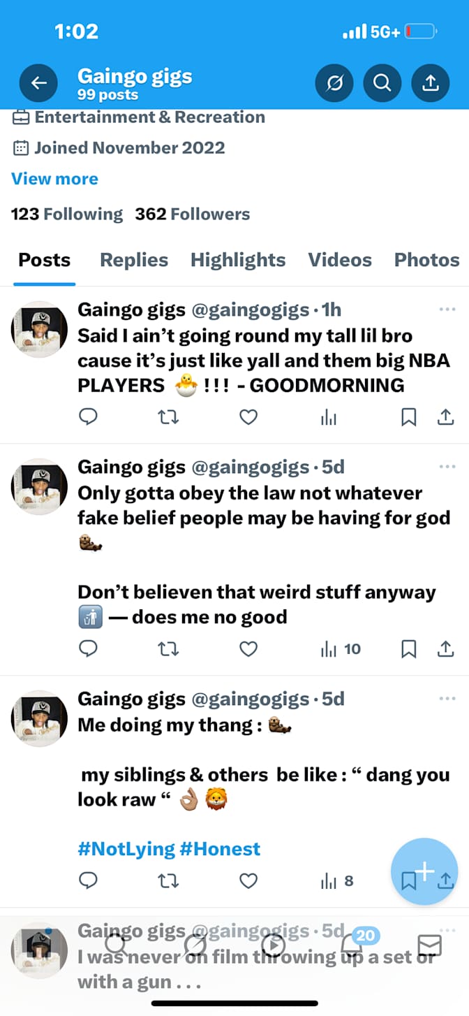 Gaingo's room