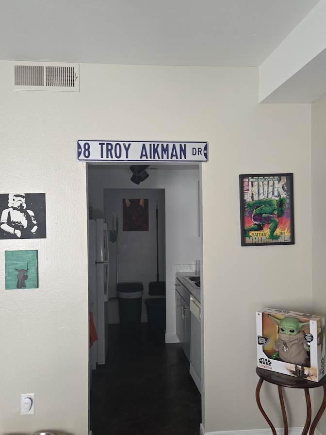Aaron's room
