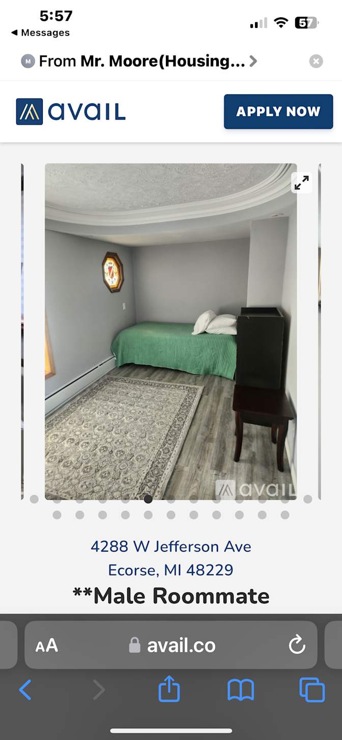 Morgan Cares's room